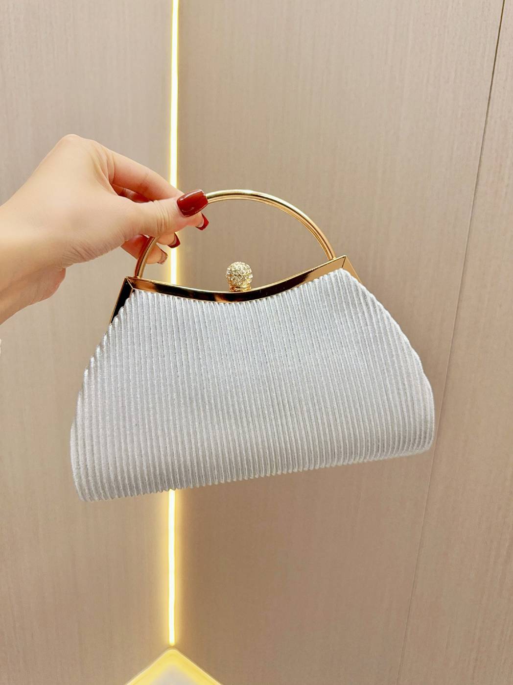 Shiny Handbag Chain Bag